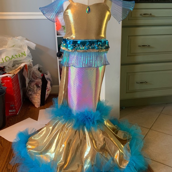 handmade Costumes Fancy Boujee Mermaid Princess Halloween Costume